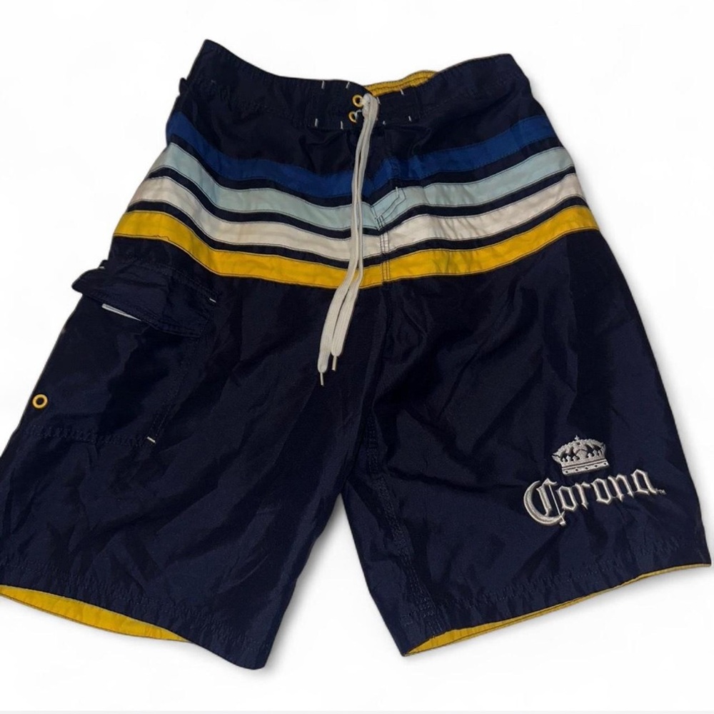 Corona Men's Blue Swim Shorts